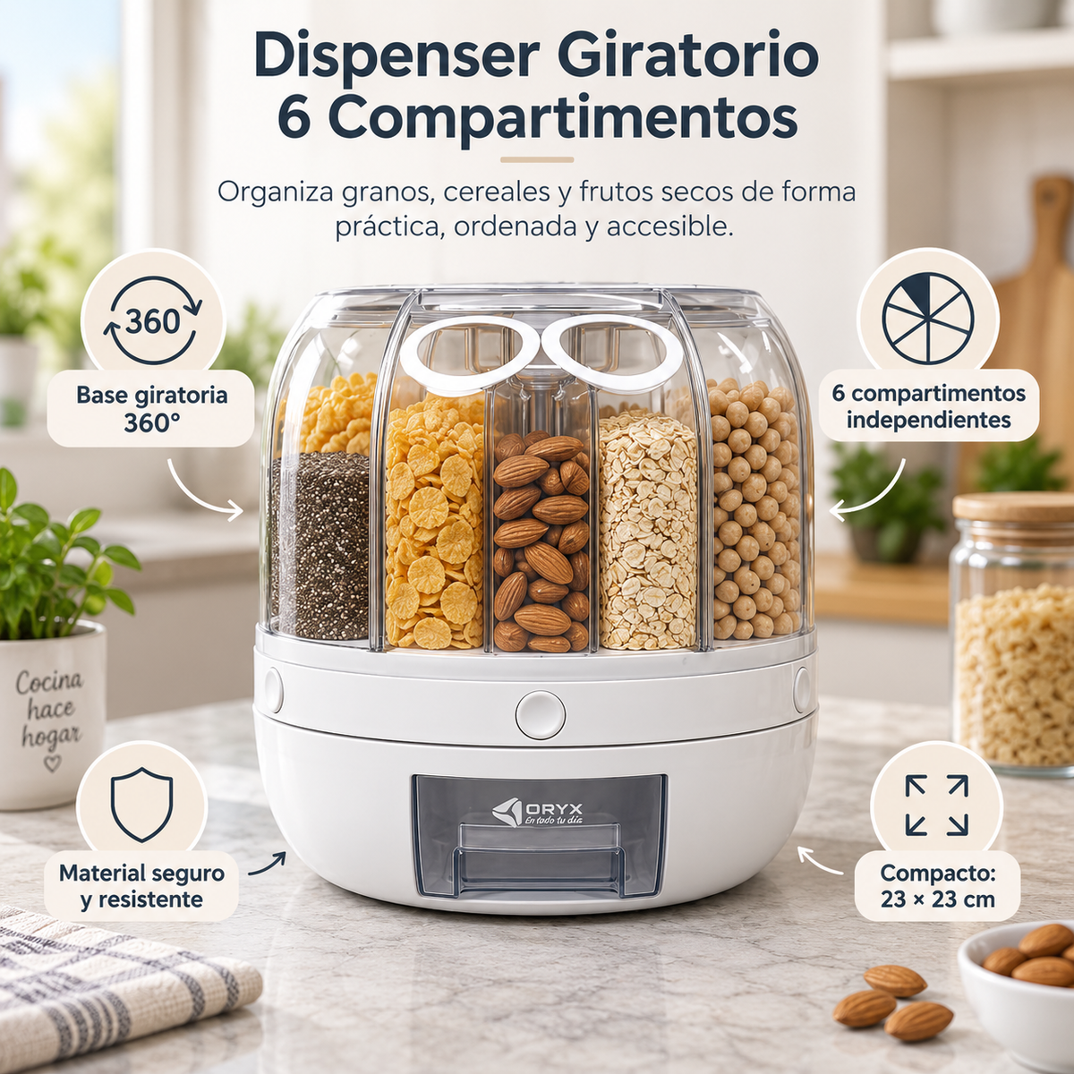 Granova™ Dispensador de alimentos para cocina