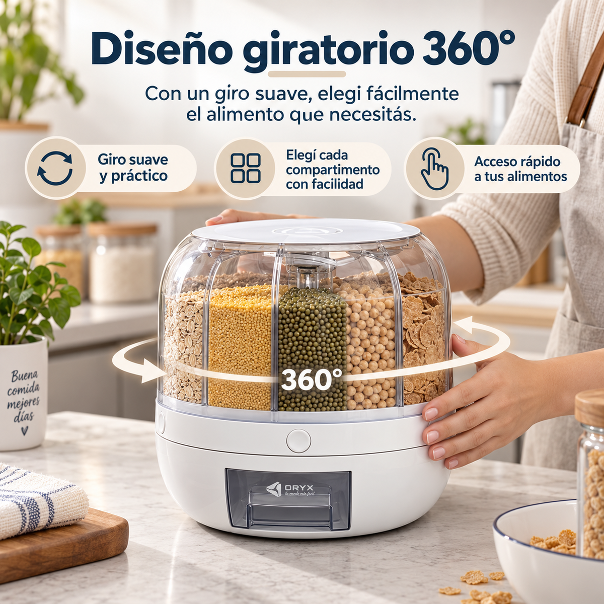 Granova™ Dispensador de alimentos para cocina