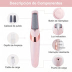 Combo Belleza 2 en 1 - LumiPink - Lima Removedor De Callos 🦶 + Depilador de cejas de regalo 🎁🤗